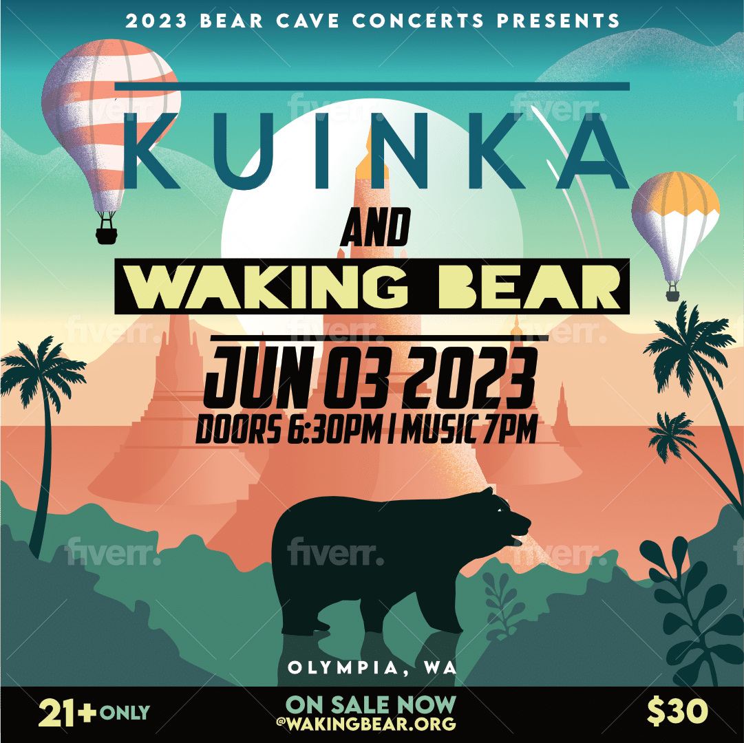 2023 Bear Cave Concert Series - Waking Bear & Kuinka